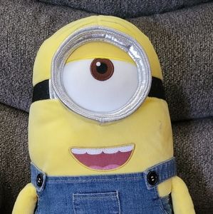 Build a Bear 18" Plush Stuffed Stuart Minion Despicable Me with Overalls